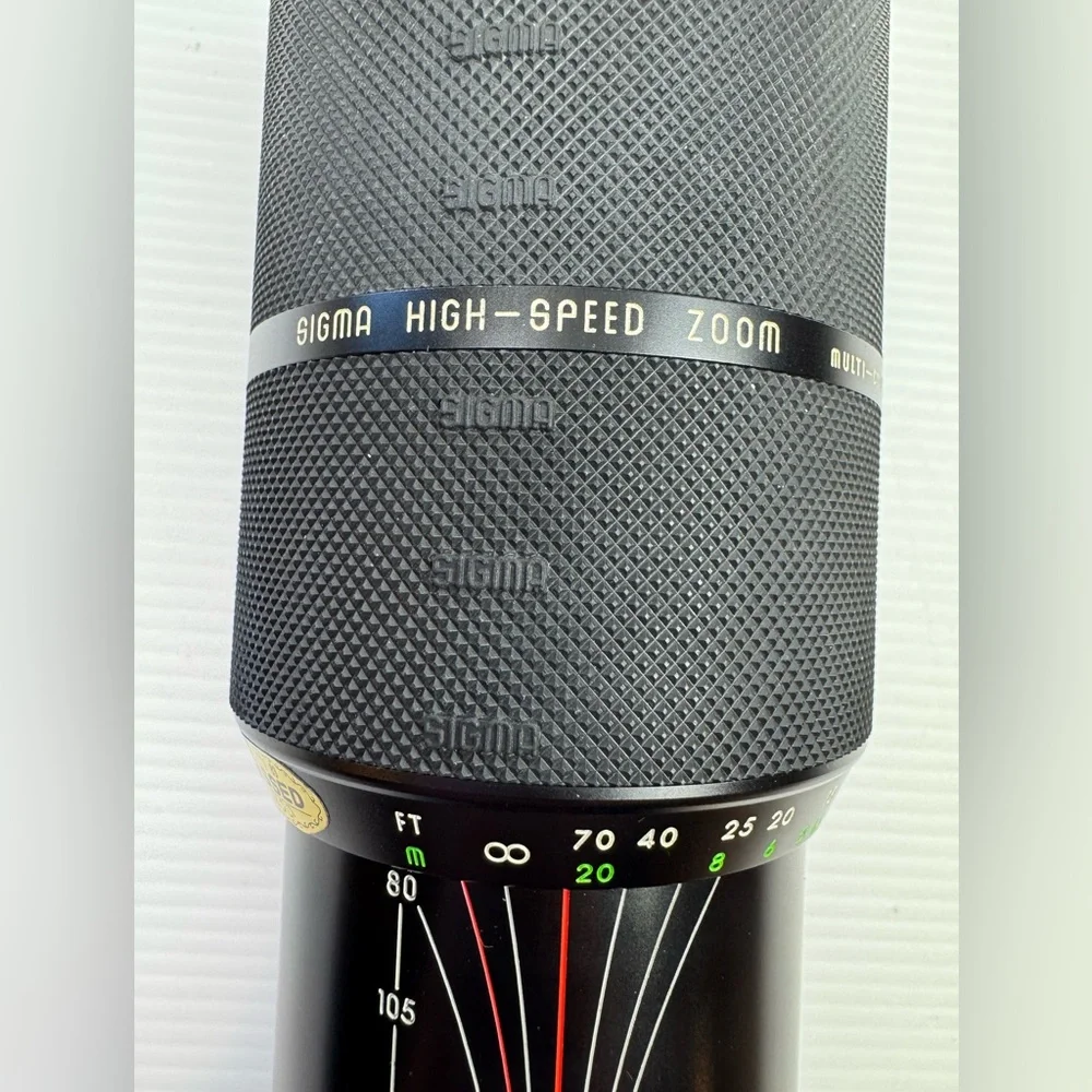 Sigma High Speed ZOOM Multi Coated 80-200mm F/3.5 for Minolta-Minolta MD Lens